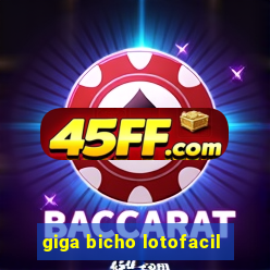 giga bicho lotofacil